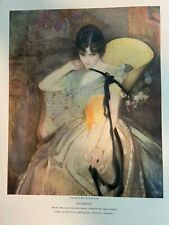 1912 Vintage Magazine Illustration Idleness by A. A. Fowler picture