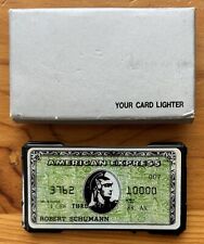 RARE Vintage American Express Credit Card Electronic Lighter. READ DESCRIPTION picture
