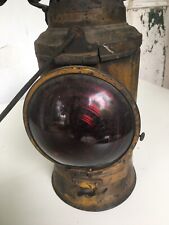 Railroad Lantern,Vintage PRR, Arlington, NJ, RARE, COMPLETE w/Oil Reservoir&Wick picture