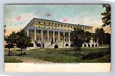 Petoskey MI-Michigan, The New Arlington, Antique, Vintage c1912 Postcard picture