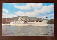 Ticonderoga New York NY steel ship Lake George Vintage 1952 Postcard picture