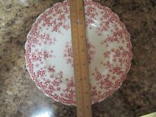 VINTAGE CROWN DUCAL EARLY ENGLISH IVY RED SALAD PLATE picture