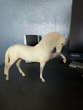 Vtg Breyer #68 Legionario III Andalusian White Alabaster Branded Stallion picture
