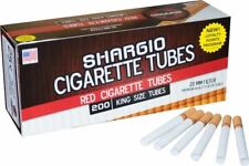 Shargio Red Full Flavor King Size - 10 Boxes - 200 Tubes Box picture