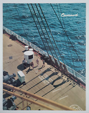 1963 RMS Mauretania Cunard Empire State Mason Vtg Cruise Ship Menu Steamship picture