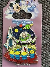 Disney Pin Buzz Lightyear & Aliens LE 250 WDW WHERE DREAMS HAPPIN EVENT VHTF picture