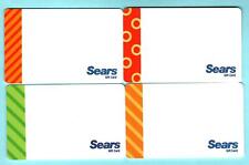 SEARS ( 4 ) Design Your Own ( 2007 ) Gift Cards Complete Sticker Booklet ( $0 ) picture