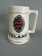 VINTAGE 1980s  TULANE UNIVERSITY BEER STEIN picture