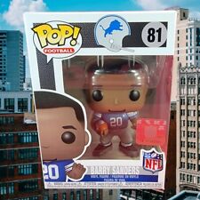 Barry sanders funko # 81 (nib)With Pop Protector  picture