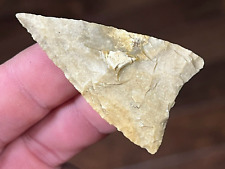 COLORFUL PALEO EARLY TRIANGULAR POINT TEXAS AUTHENTIC ARROWHEAD ARTIFACT SA picture