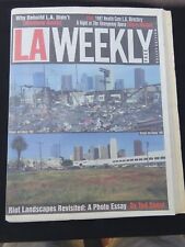 LA Weekly Newspaper April 25, 1997 L.A. Riots Cover - Live Music Club Ads picture