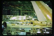 Boeing 747 Aircraft Factory in circa 1970, Duplicate Slide i20b picture