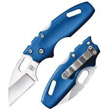 COLD STEEL Mini Tuff Lite Lockback 20MTB Knife 4034 Stainless Steel Blue Griv-Ex picture