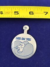 Vintage Boo On You Gorilla pin pinback button *QQ5 picture