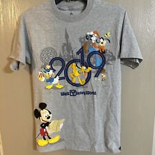 Disney Parks Short Sleeve 2019 Walt Disney World Graphic T-Shirt Gray Adult S picture