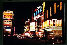 BOAC Airlines Sign, Ben-Hur New York City in December 1960 Kodachrome Slide j2c picture