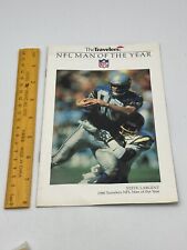 1988 The Travelers Man of the Year  NFL Football Print Booklet  Steve Largent picture