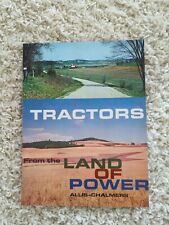 Allis Chalmers Tractors Buyers Guide For 1963 Brochure FCCA24 Vintage  picture