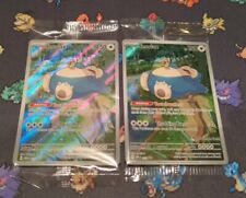 Pokémon TCG Snorlax SVP051 Pokemon Center Promo Stamp & Non Stamped (Sealed) (C) picture