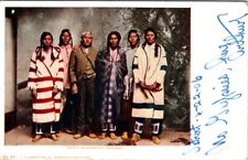 1906, Group of Blackfoot INDIANS Postcard - V.O. Hammon picture