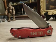 SARGE-ULINE LARGE TACTICAL STYLE FOLDING KNIFE - LINERLOCK picture