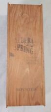 Vintage Alberta Springs Canadian Sipping Whiskey Imported Box  sliding lid picture