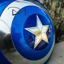 Captain America Shield Marvel's Avengers Shield Blue Metal Prop round shield New picture