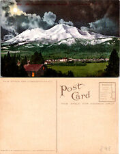 Mt. Shasta by moonlight Mt. Shasta CA Postcards unused 51768 picture