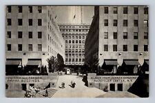 New York City- NY, British And French Empire Buildings Souvenir Vintage Postcard picture