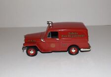 Liberty Classics 1953 Willys Jeep Toledo Fire Department 1:25 Die Cast Bank picture