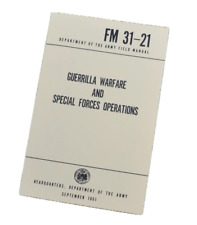 US Dept. of Army Field Manual Guerrilla Warfare &  Special Forces Operations New picture