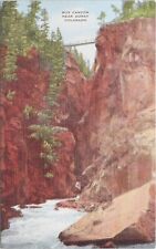 Canyon Near Ouray Telluride Silverton Sneffels Uncompahgre CO Vtg Postcard CP336 picture