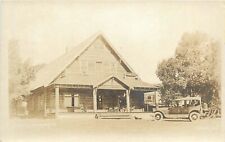 Postcard RPPC 1926 California Hotel Mammoth Mono County automobile CA24-4721 picture