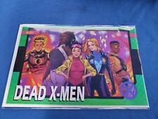 X-MEN #30 01/17/2024 NM-/VF+ DAUTERMAN TRADING CARD VARIANT MARVEL COMICS picture