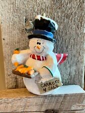 Eddie Walker * Midwest of Cannon Falls * Snowman with Carrots for Sale Ornament picture