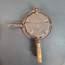 Extremely Rare Griswold Heart Star Child’s Waffle Iron ~ Real Salesman’s Sample picture