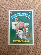 Garbage Pail Kids 14a Potty Scotty 1985 Topps Chewing Gum Inc UK Great Lover GPK picture