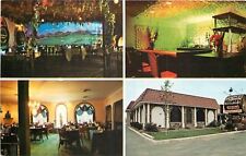 Livonia MI~Fonte d'Amore~Restaurant~Lounge~Bar~Dining Room~1970s~Postcard picture