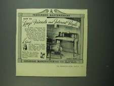 1950 Colonial Manufacturing Lady's Desk Ad picture