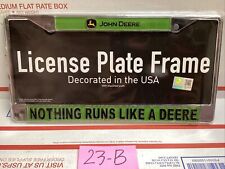WinCraft John Deere License Plate Frame Trademark ED4U #3077 picture