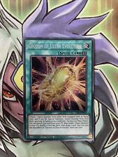 LDS1-EN073 Cocoon Of Ultra Evolution Secret Rare 1st Edition NM Yugioh Card  picture
