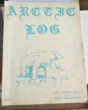 1952 US Navy USS Taconic Artic Log Cruise Book AGC-17 Flagship Com Phib Gru Four picture