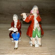 Vintage Made In Occupied Japan 3 1/4 Inch Victorian Figurines 2 Total picture