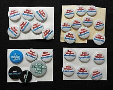 (29) ILLINOIS GOVERNOR 1973-1977 DAN WALKER CAMPAIGN BUTTONS PINBACKS MINTY picture