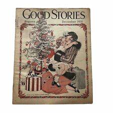 Vintage Good Stories Women's Magazine Dec 1931 Advertising Christmas Holiday picture