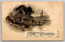 1919  Christmas Greetings  Xmas    Postcard picture