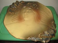 1900's Victor Kremer Earthenware Hanging Wall Plate #2989 by Sarreguemines picture