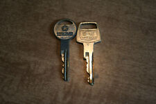 Lot Of 2 Vintage Cut Chrysler Keys Genuine OE Pentastar See Pix 06 picture