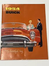 1954 Buick Dealers Sales Brochure Vintage Original picture