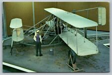Postcard Wright Brothers 1909 Model Wright Flyer Airplane Orville Ohio OH picture